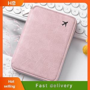 HB Large Travel Document and Passport Holder Family Organizer Wallet for Secure Multiple Passport and Card Storage for Trips