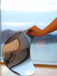 HD mirror wall sticker acrylic stitching mirror self adhesive mirror oval mirror bathroom decoration