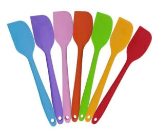 Vét bột trộn bột đánh bột Silicone đúc chịu nhiệt 20cm và 28cm