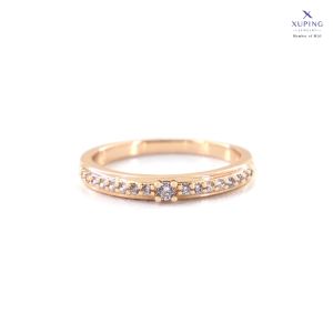 Xuping Cincin Kasual Mata Baris Aksesoris Wanita 0121230421