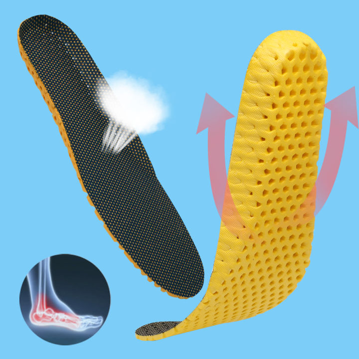 【PrettySet】1pair Replacement Insoles, Honeycomb insoles, Keep Your Feet ...