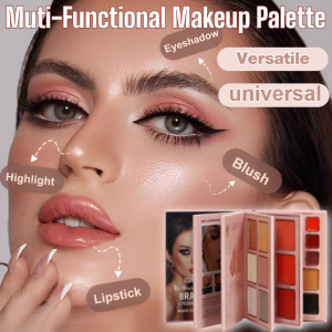 78 Colors 5-Layer Muti-Functional Eye Shadow Palette Eyeshadow Blush Highlighter Concealer Lipstick 5 In 1 Makeup Palette