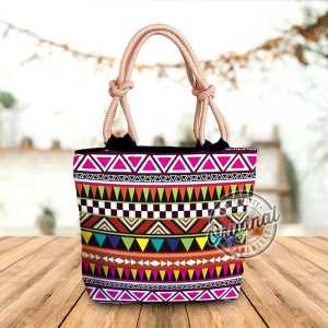 totebag tali sumbu kepang edisi etnik / batik souvenir travel ukuran 40 X 35 X 10