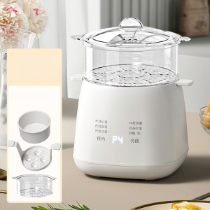 Egg Cooker Easy Clean Inner Lining Inapplicable Egg Steamer One-touch Control Rapid Steaming