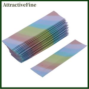 AttractiveFine 50pcs Nhiệt Con dấu bột cà phê sữa lưu trữ túi mở đầu nhôm lá túi mật ong viên nang nhỏ bao bì mẫu túi