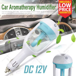 DC 12V Portable Mini Car Diffuser Air Purifier Aromatherapy Freshener Cool Mist Sprayer / Penyegar Pewangi Kereta