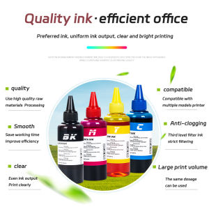 Printing ink is suitable for Canon Samsung HP Brothers 100ML universal ink filling and spraying ink printer