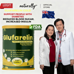 Glufarelin Gold Diabetic Support Milk Powder 400g Sugar Isomalt FDA Approved New Zealand Made