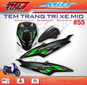 TEM XE MIO CLASSICO SPORT #55 (TEM IN 3 LỚP - SIÊU NÉT - SIÊU ĐẸP - SIÊU CUTE)