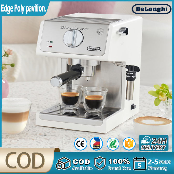 24 Hours Ship+1 Year Warranty】100 Original Delonghi Household Espresso