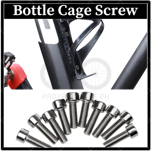 2pcs Bicycle Bike Bottle Cage Bolts Screw Stainless Mountain Road