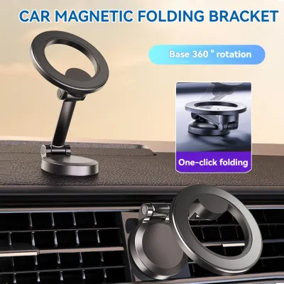 MagSafe Car Phone Mount Alloy Dashboard Ultra-Strong Windshield Secure & Vent Stand for Alloy MagSafe Car