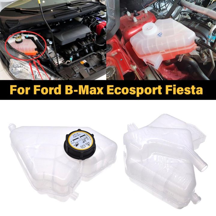 Ford Fiesta/Ecosport Coolant Tank With Cap White Water Tank For Fiesta