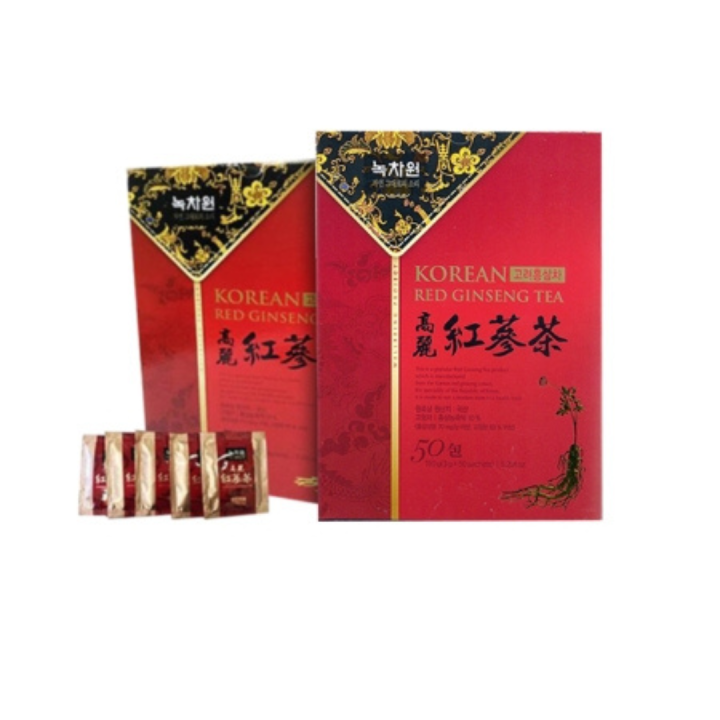 Nokchawon Korean Red Ginseng Tea 50 Tea Bags (Exp 04/2024) Korea ...