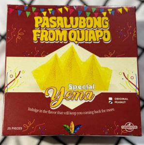 Special Yema PEANUT FLAVOR (25 pcs per box)