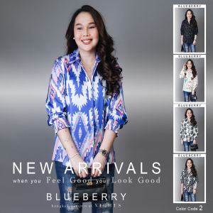 ส่งเร็ว! ผ้าโพลีเอสเตอร์เนื้อนุ่มสวยสุดหรู ดีเทลผ้าม้วนพิมพ์ลายทั้งตัวสวยคมชัดสีสดใส ปลายแขนยางยืด เหมาะสำหรับสาวๆๆรอบอก(36-46