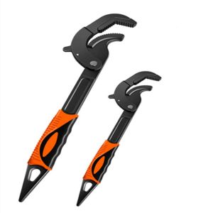 Heavy Duty Adjustable Locking Wrench Tool For Tightening And Loosening Fittings In Garage And Workshop Settings 14-30MM 30-60MM L:380mm L:265mm