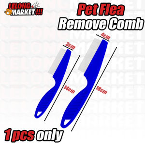 Pet Flea Comb Grooming Comb Pet Brush Sikat Kutu Kucing Flea Brush Lice Comb Dog Tick Kutu 宠物跳蚤梳