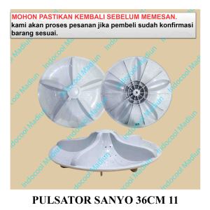 PUTARAN BALING-BALING MESIN CUCI GIGI 11 / PULSATOR / PULSATOR SANYO 36CM 11