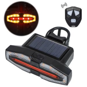 Doudoulie Bike Turn Signal Rear Light Remote Lights LED Rechargeable USB Bicycle Lamp Bike Wireless Indicators Back Led Scooter Tail Light