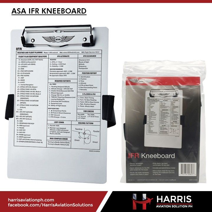 ASA IFR KNEEBOARD (Clipboard) Lazada PH