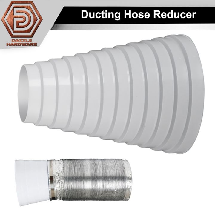Pvc ducting hose reducer 100mm-200mm pvc flexible hose reducer ...