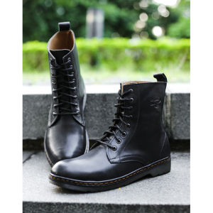 Giày Da Cao Cổ Dr Martens Da Bò Bảo Hành 12 Tháng