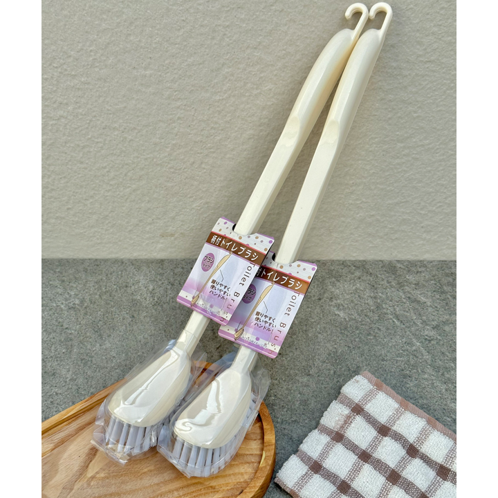 Chổi chà cọ nhà vệ sinh, bồn cầu toilet có tay cầm Seiwapro Nhật Bản ...