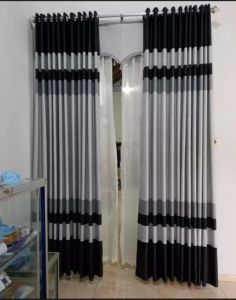 Gorden Jendela Gorden Pintu Blackout Motif Gorden Ruang Tamu Gorden Kombinasi  Tirai minimalis