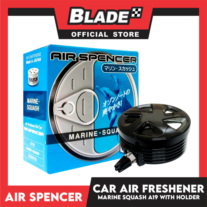Air Spencer Car Air Freshener with Holder (Marine Squash) car freshener  long lasting car perfume
