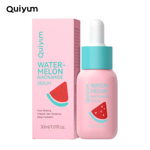 QUIYUM Watermelon Niacinamide Serum Skin Refining Unleash Skin Radiance Deep Hydration 30ml