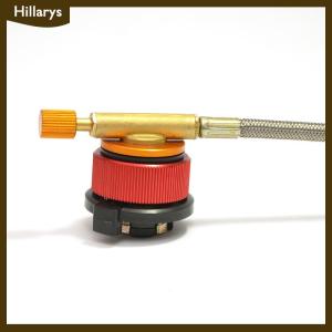 [Hillarys] High Quality Camping Gas Furnace Converter Device Long Gas Tank Gas Furnace Conversion Head Metal Gas Tank Cylinder Adapter