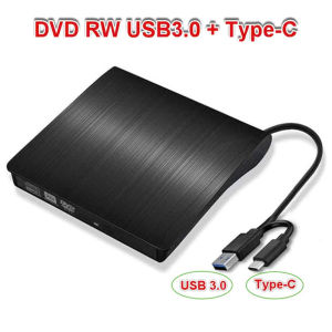 Ổ đĩa quang CD/DVD-RW cắm ngoài USB 3.0 Type-C cho Macbook Laptop