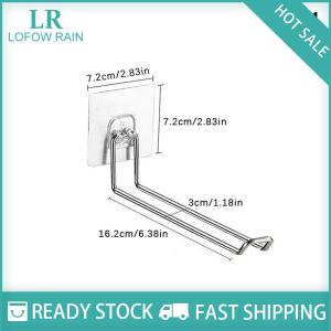 LF Wholesale✨Flash Sale ✨ Linh hoạt treo tường móc lưu trữ không gian tiết kiệm có thể gập lại quần áo giá treo Windproof chống trượt tổ chức