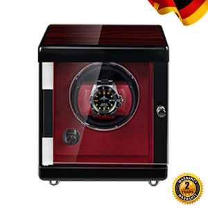 BLUETIDE Automatic Watch Winder Box 1/2/3/4/6 slots Luxury wooden automatic watch box Mechanical Knob Watch display box storage box Watch Shaker