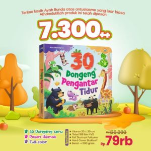 buku cerita dongeng Fabel Favorit anak tk sd islami 1 2 3 tahun sebelum Pengantar Tidur bergambar