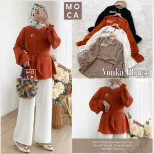 Desain Blouse Wanita: BLOUSE VONKA LD 115 oleh MOCA