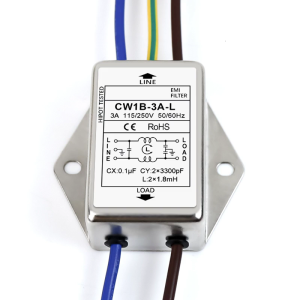 CW1B L(040) เฟสเดียว250V สำหรับลดการรบกวนของแม่เหล็กไฟฟ้าในบ้านและอุตสาหกรรม