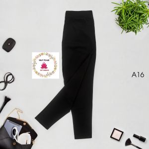 (SALE) Quần baggy công sở cạp chun màu đen chất vải UMi dáng Quần bom bo gấu cạp chữ siêu co giãn Xưởng May ANHDUONG