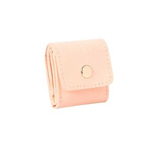 YAHOOO Leather Ring Necklaces Earring Jewelry Organizer Leather light Travel Portable jewelry storage bag