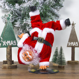 2022 Christmas New Gift Dancing Electric Musical Toy Santa Claus Doll Twerking Singing Christmas Decoration for home