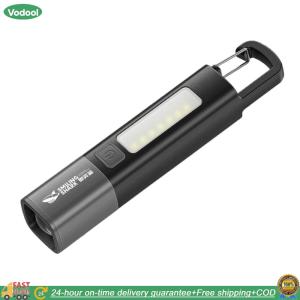 【24 hours Flash Delivery】Mini Portable LED Torch 3 Gears Camping Flashlight Power Bank Ultra Bright LED Torch สำหรับการตกปลากลางแจ้ง