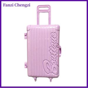 Fanzi Suitcase Doll Accessories Shopping Outdoor Travel Storage Box Clothes Shoes Accessories Toys Pull Box 13.6g