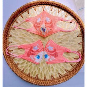 Sơ sinh [Túi 10 cái] Khẩu trang 3D hoạt hình dễ thương cho bé sơ sinh cho bé gái bé trai 0-3 tuổi