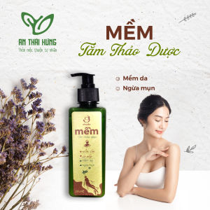 MỀM - Sữa tắm thảo dược AN THÁI HƯNG 300ml Mềm da Ngăn ngừa mụn