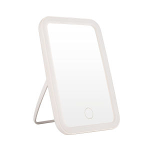 🔥 Portable LED Mirror Makeup 3-Color Adjustable Rechargeable Desktop High Definition Vanity Mirror