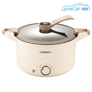 Electric Cooking Pot with Multi-Functionality for Steaming Boiling and Cooking at Home