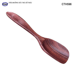 Thìa/Muỗng xúc trà gỗ Trắc/ Cẩm (145cm) cafe xúc gia vị decor siêu sạch - CTH596