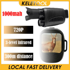 Digital Monocular Night Vision Monocular 1080p Sensor Infrared Monoculars Save Photos Videos 2K