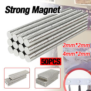 50PCS Super Strong Magnet Round Disc Rare Earth Neodymium Magnets NdFeB N35 Fridge Magnet Small Home Magnets N35 Permanent NdFeB Super Strong Powerful Magnetic imane Disc